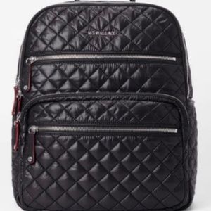 MZ Wallace Black Crosby Backpack (Pristine Condition)